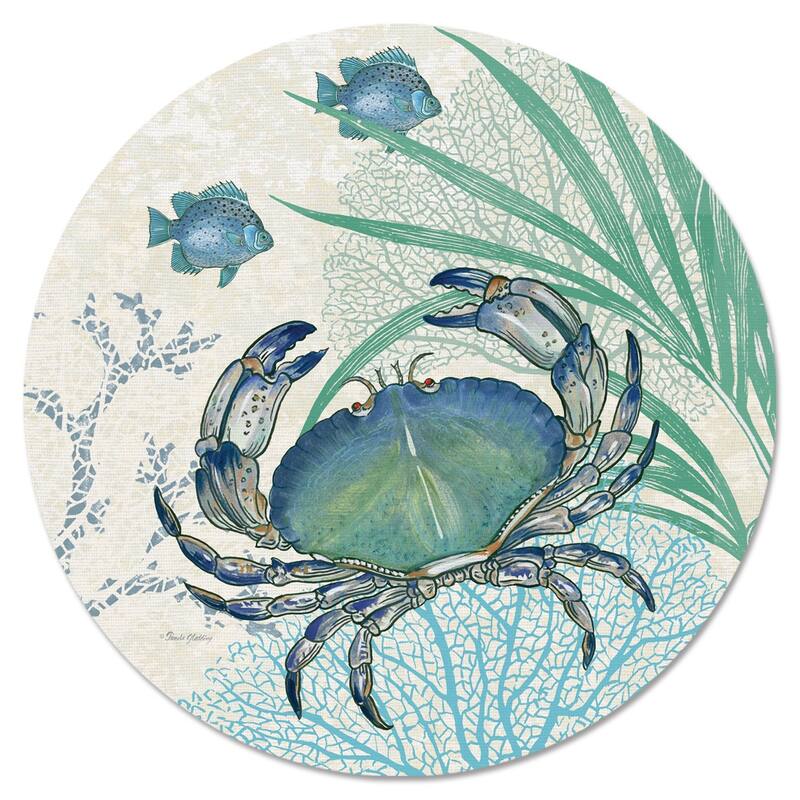 Glass Lazy Susan - Oceana - 13x.032