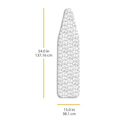 Whitmor Reversible Ironing Board Cover and Pad - Chevron