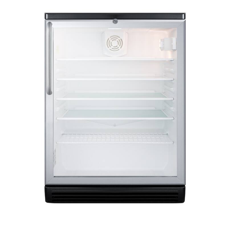 Summit 24" Wide Beverage Center - Stainless Steel