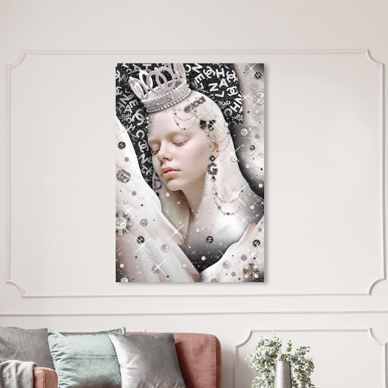 Wynwood Studio Fashion and Glam Pure Beauty Black and Wall Art Canvas Print - 54 x 36