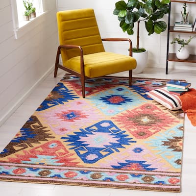 SAFAVIEH Handmade Aspen Grga Boho Tribal Wool Rug