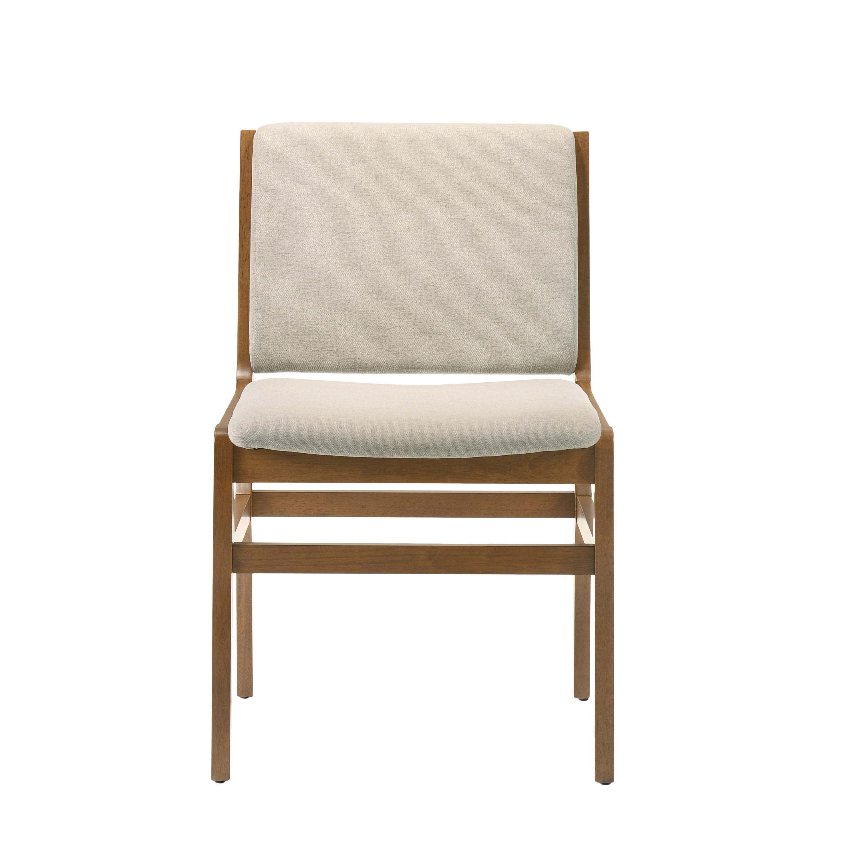 Flat leather dining discount chair