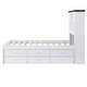 preview thumbnail 18 of 17, Roomfitters Twin Size Captain's Bed with Twin Trundle and 3-Drawer Storage, Bookcase Headboard, Space-Saving Bed for Kids