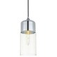 preview thumbnail 11 of 10, Elegant Lighting Ashwell Single Light 5" Wide Mini Pendant with Clear