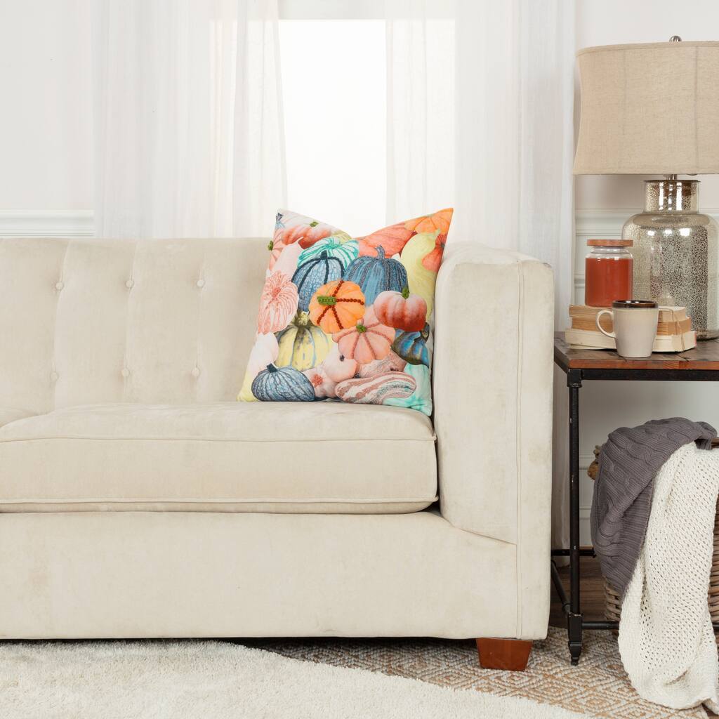 Rizzy Home Fall Bounty Throw Pillow