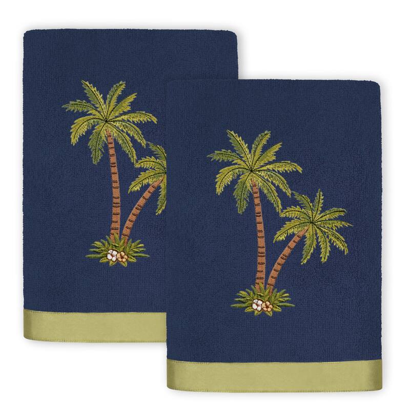 Authentic Hotel and Spa Turkish Cotton Palmera 2 PC Hand Towel Set