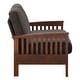 preview thumbnail 20 of 24, Hills Mission-style Oak Sofa by iNSPIRE Q Classic