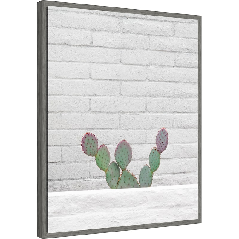 Stay Sharp by Tom Windeknecht Framed Canvas Wall Art Print - Sylvie Greywash
