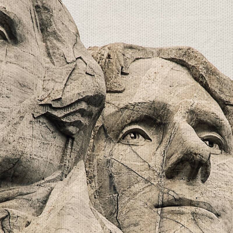 Rushmore by John Bakator Canvas Art Print