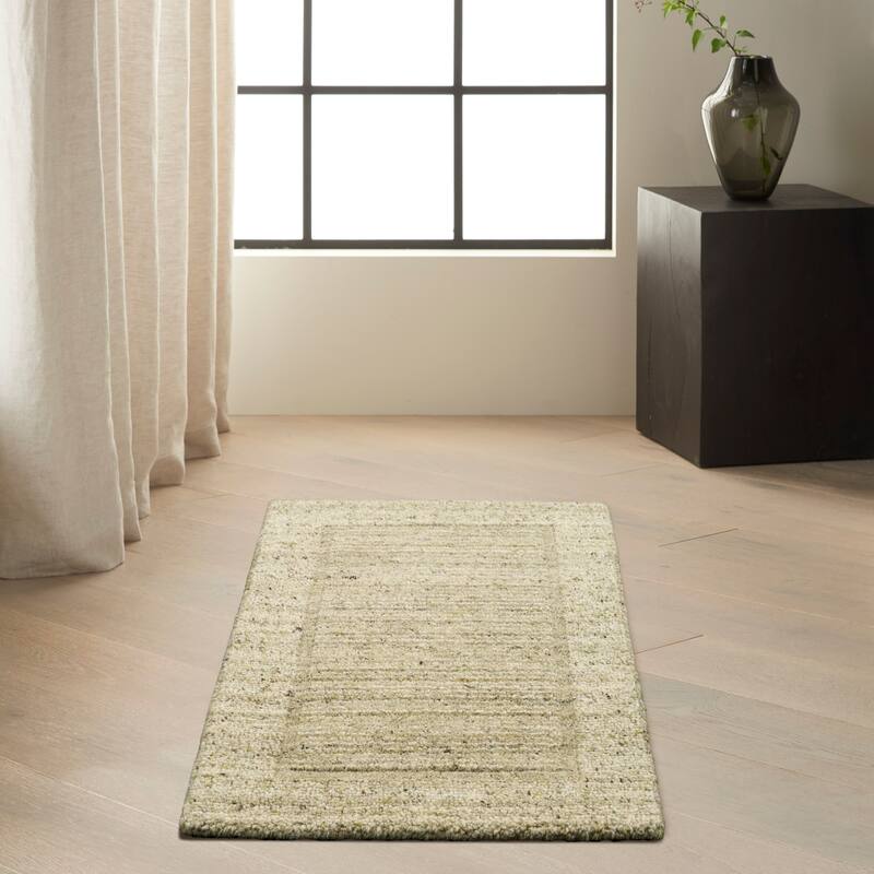 Calvin Klein CK082 Ridge Handwoven Farmhouse Indoor Rug