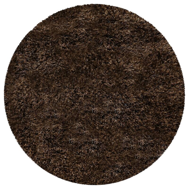 Superior Hand-tufted Plush Solid Shag Indoor Area Rug
