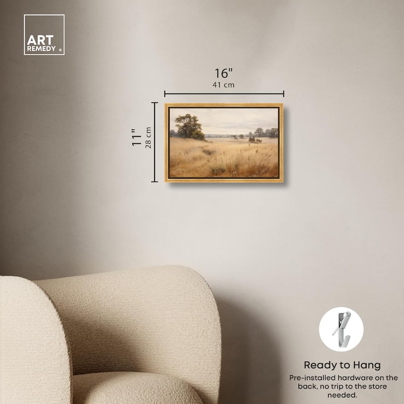 Cogon Grass Breeze II Canvas by Art Remedy