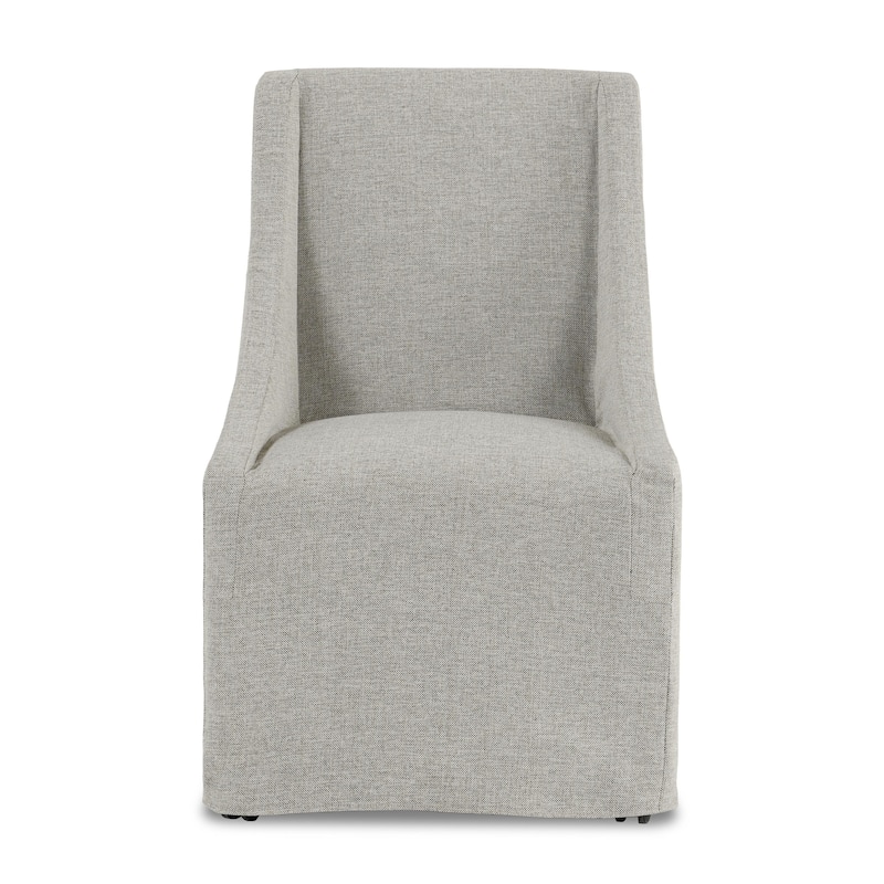 Classic Home Warwick Upholstered Rolling Dining Chair