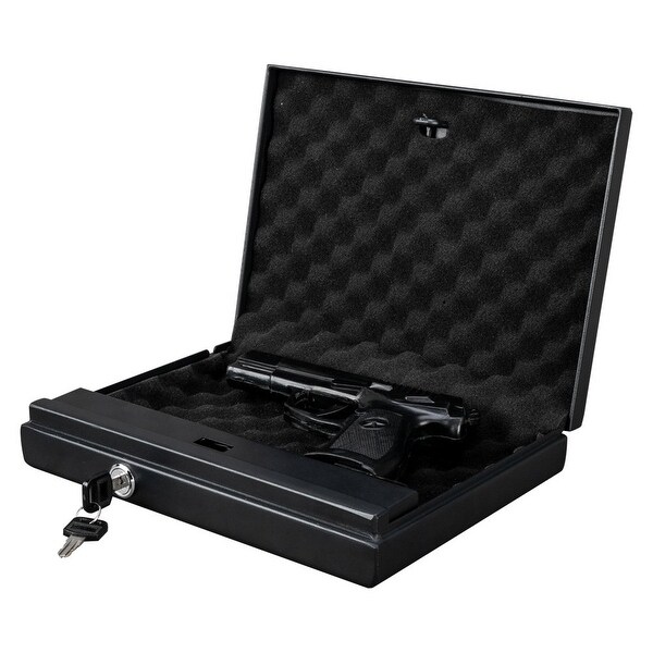 Shop Small Pistol Case Single Capacity Keyboard Lock Gun Safe Box