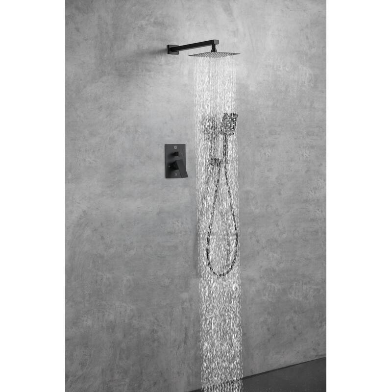Elegant Lighting FAS-9003 Petar Shower Only Trim Package with 2.3 GPM