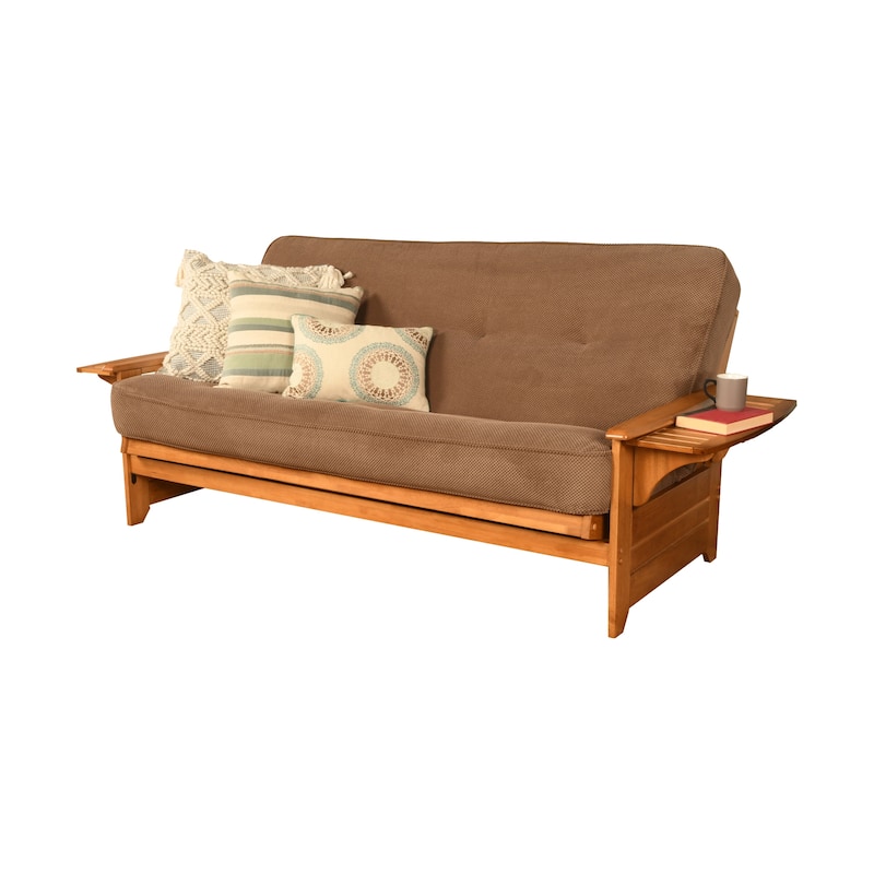 Somette Phoenix Butternut Futon Set with Mattress