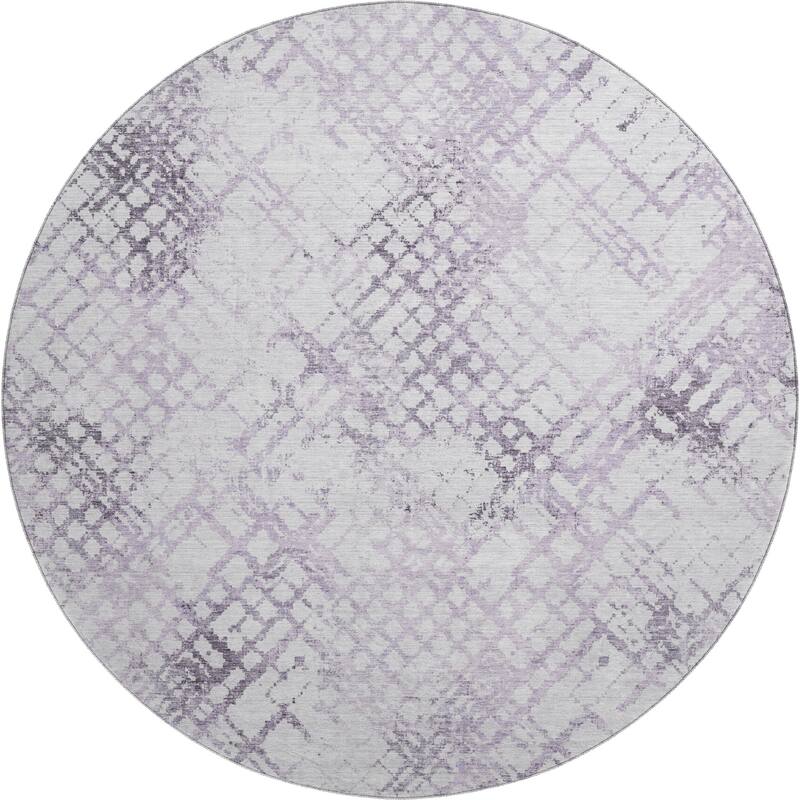Premium Washable Super Soft Modern Trellis Mayfield Rug