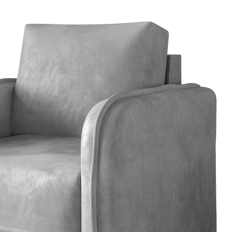 CraftPorch Luxurious Velvet Upholstered Chair