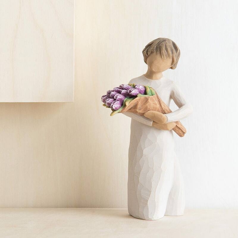 Willow Tree Surprise, A Bouquet of Wonderful Wishes, 5-inch Sculpted Figure