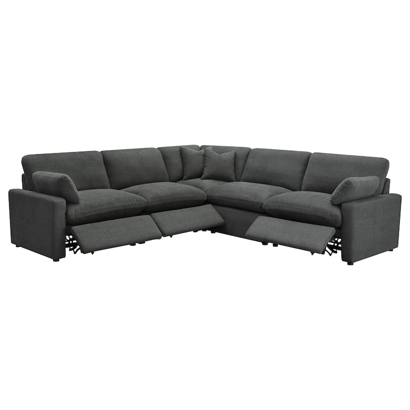 Collins Upholstered Power Reclining Sectional Sofa