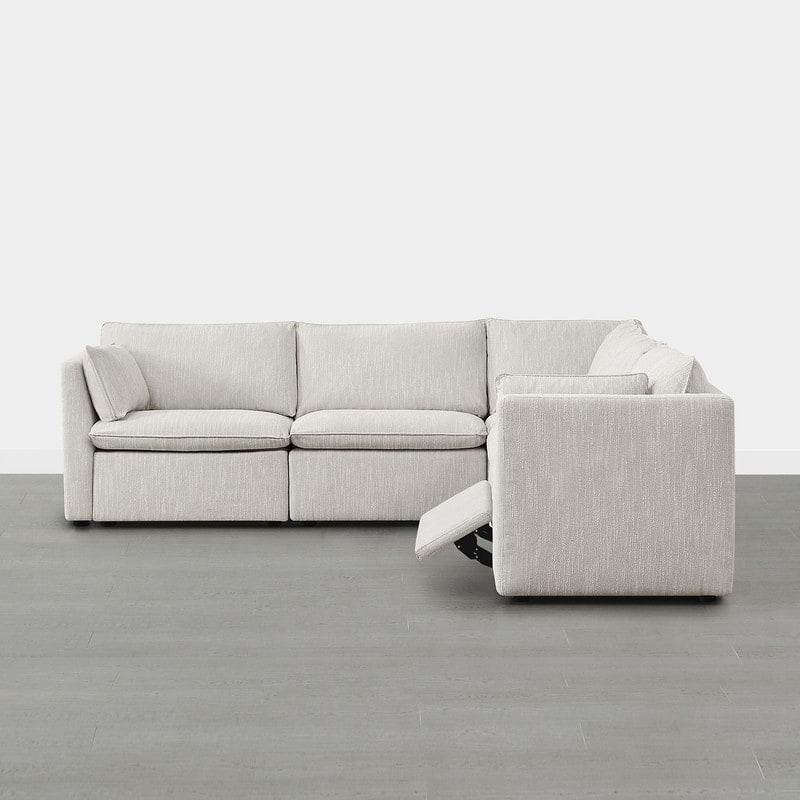 Cypress Power Reclining Sectional Sofa Couch