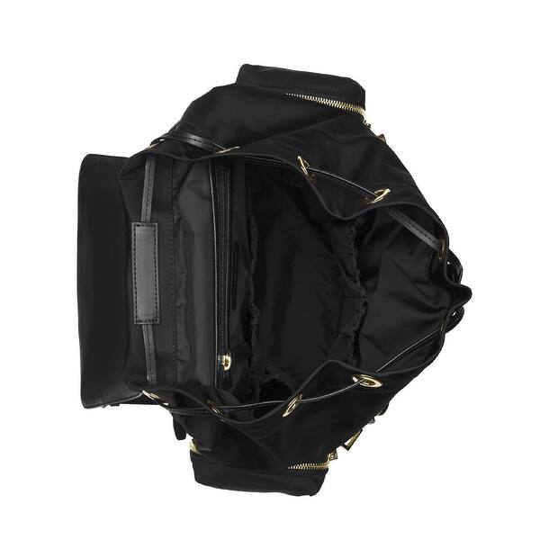 Shop Michael Michael Kors Beacon Large Flap Nylon Diaperbag
