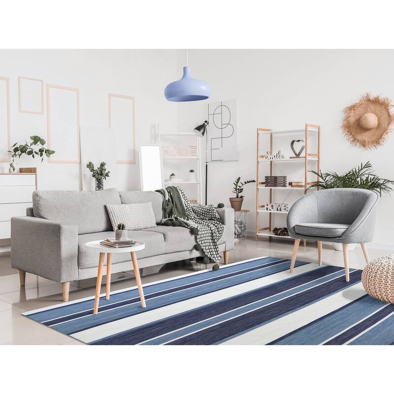 Liora Manne Sorrento Boat Stripe Indoor/Outdoor Rug