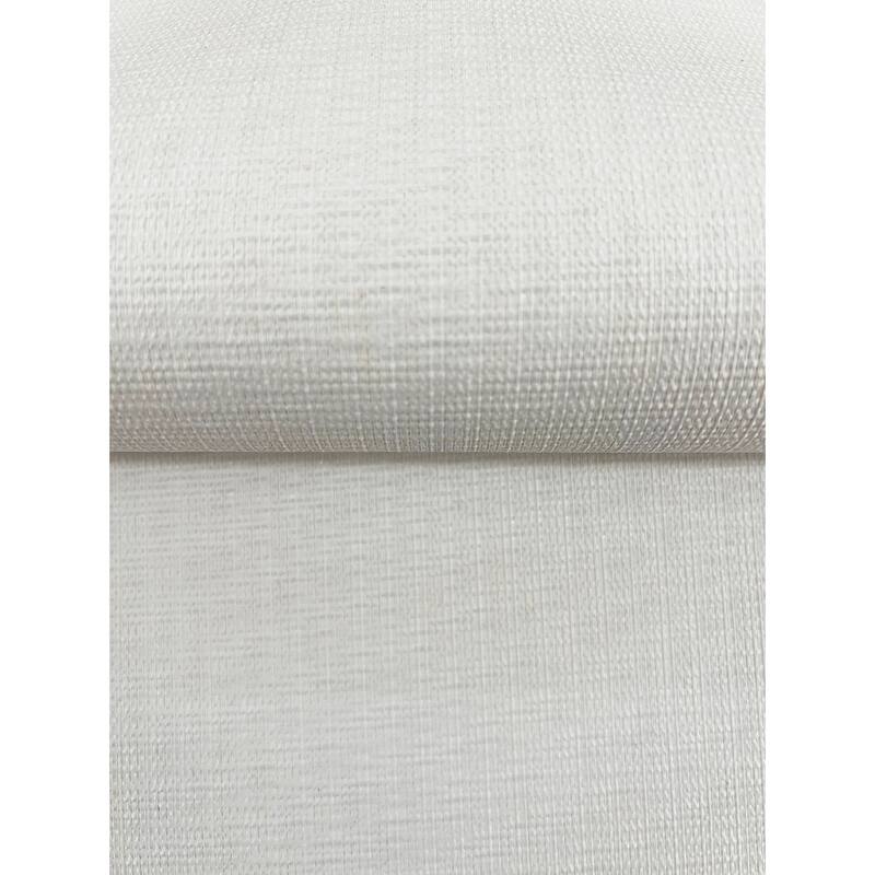 Warner Evermore White Woven Wallpaper
