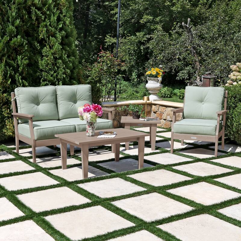 HIGHWOOD Lehigh 4-Piece Deep Seating Set