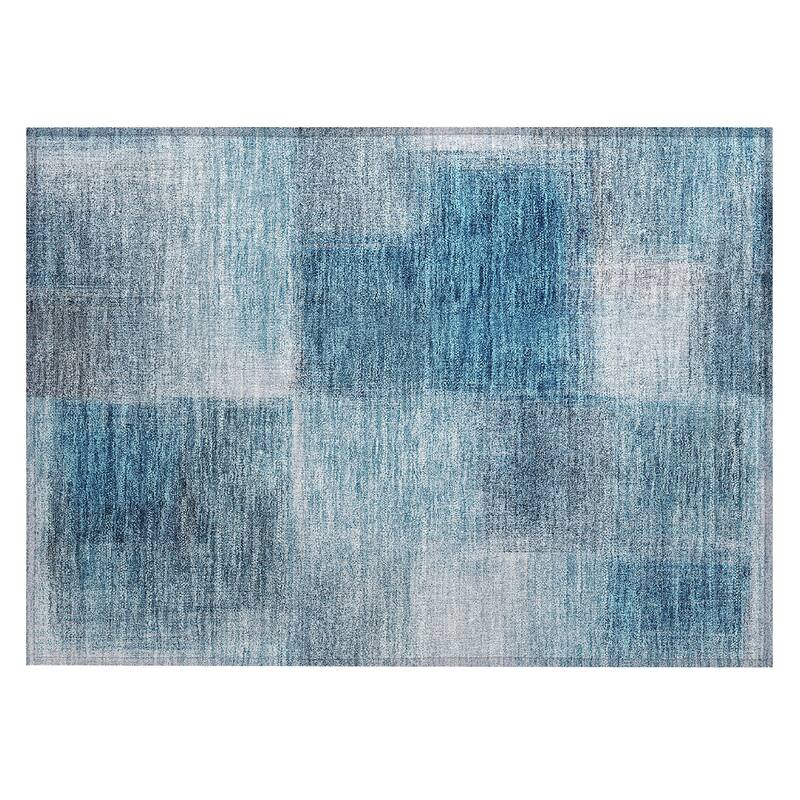 Machine Washable Indoor/ Outdoor Chantille Ombre Rug