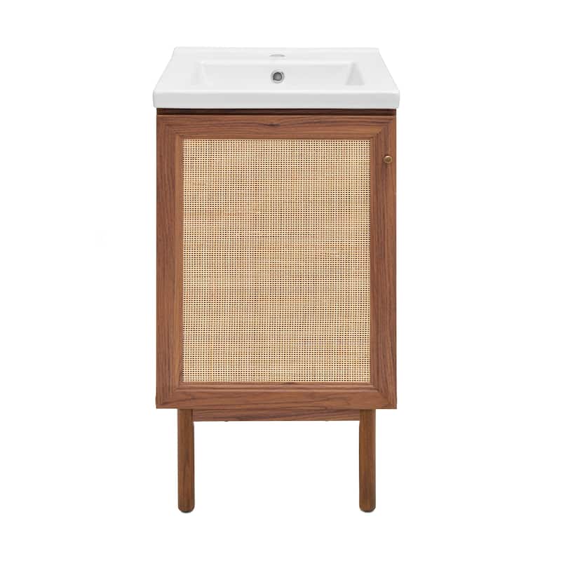 Classe Bathroom Vanity in Oak