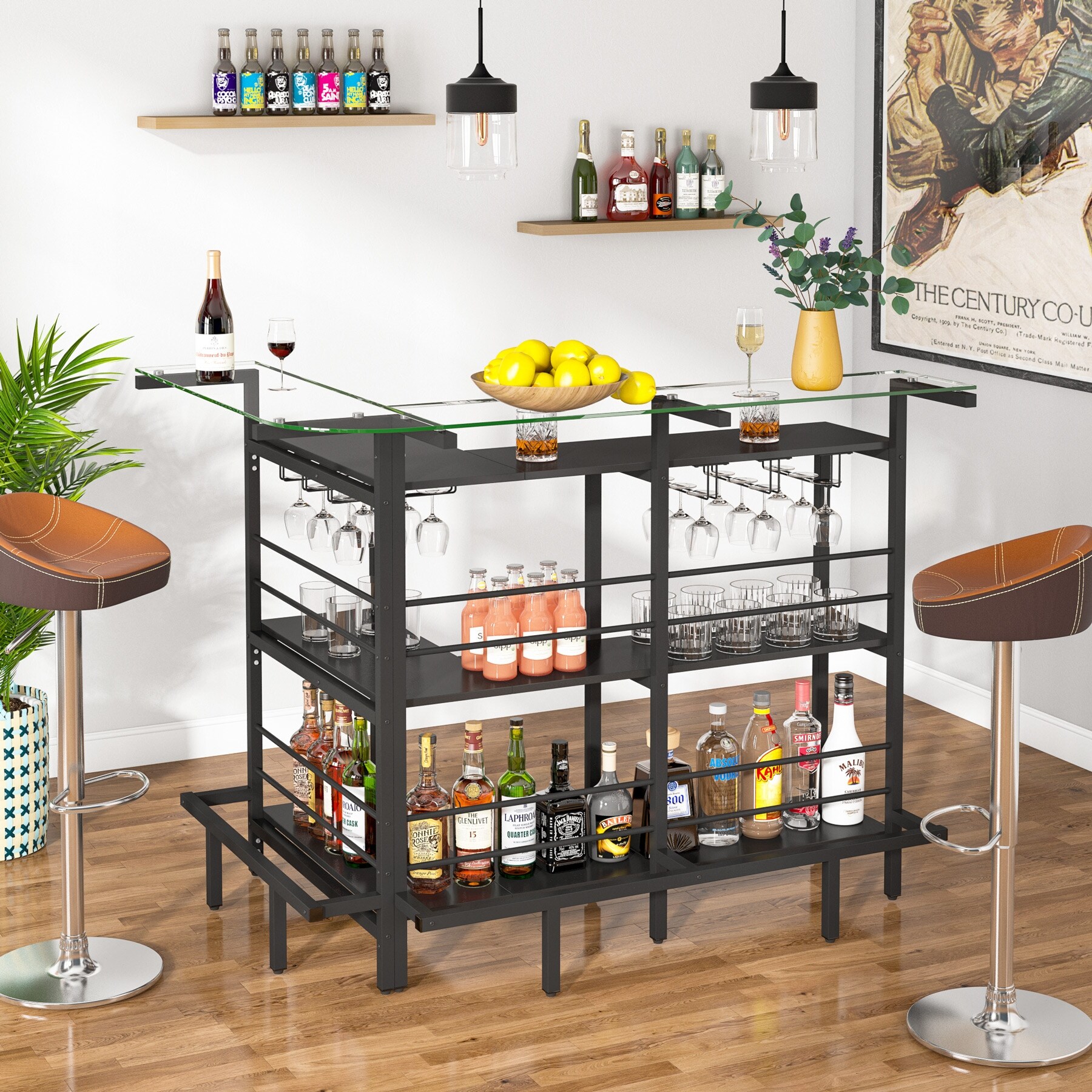 https://ak1.ostkcdn.com/images/products/is/images/direct/445437108c1e0927d6dc93534dbfa613c588f6a0/L-Shaped-Black-Home-Bar-Unit-with-Glass-Counter-Top.jpg