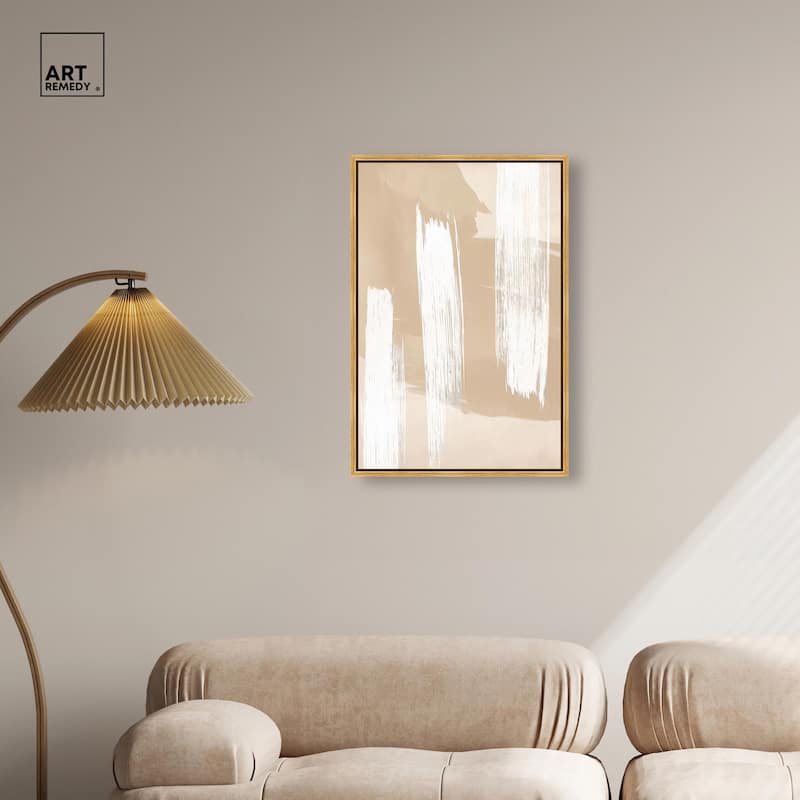 Gestural Grains I Canvas by Art Remedy