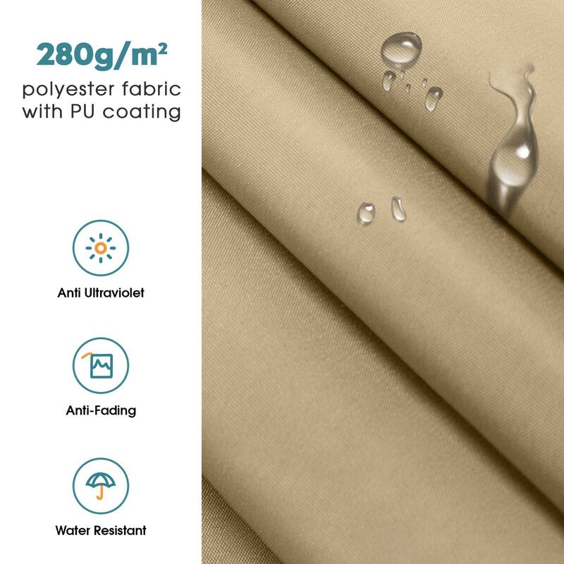 MCombo Sunshade Replacement Fabric with UV Protection for Retractable Patio Awnings
