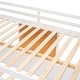 preview thumbnail 11 of 59, Full Size Loft Bed with Desk, Storage & 2 Drawers, Wooden Frame