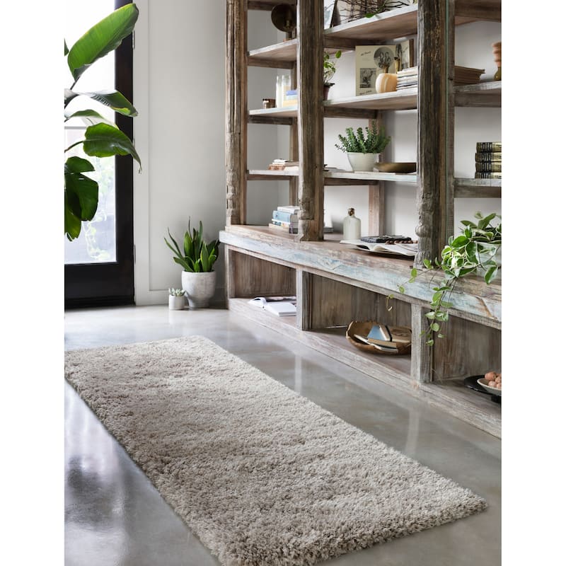 Alexander Home Laura Hand-tufted Modern Shag Area Rug