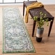 preview thumbnail 59 of 86, SAFAVIEH Madison Sabire Boho Medallion Distressed Rug 2' x 8' Runner - Green/Turquoise