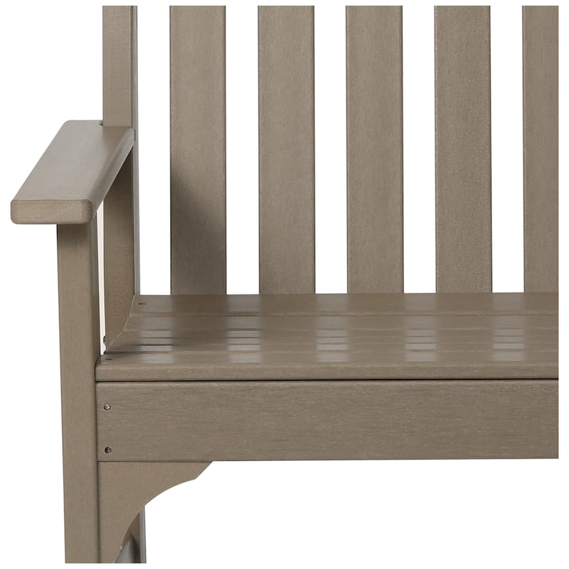 Polytrends Laguna 51" Outdoor Patio 2-Person Garden Bench