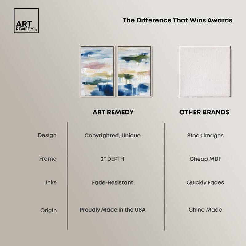 Kairos II Canvas Set of 2 by Art Remedy