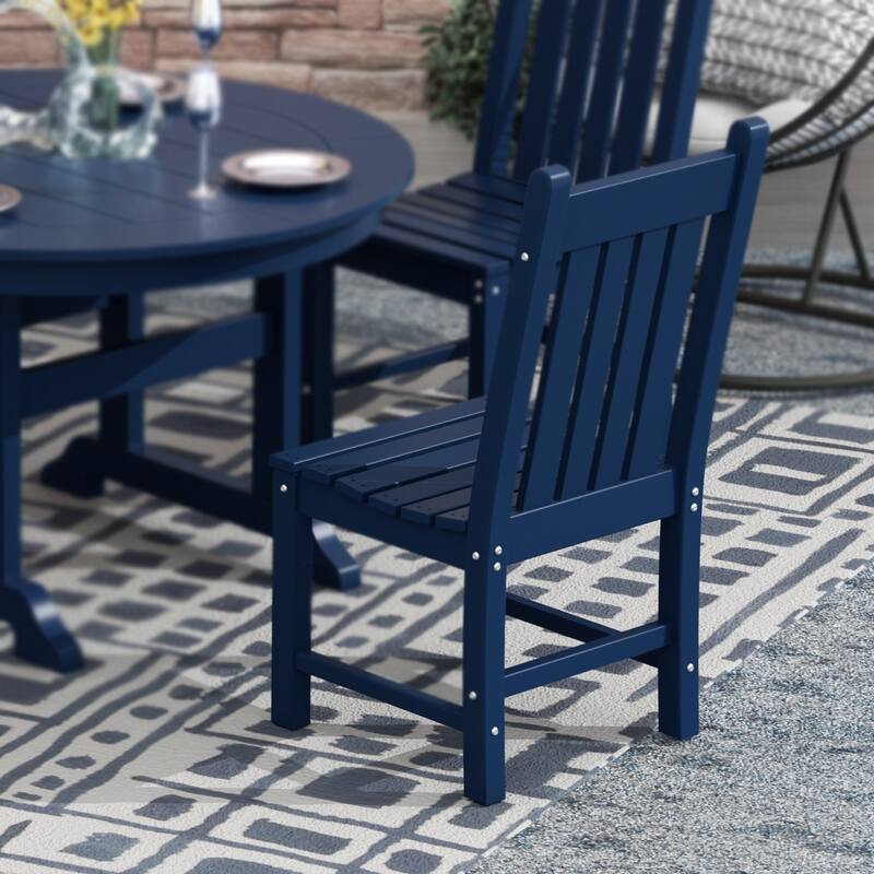 Laguna Hdpe All Weather Outdoor Patio Dining Chair