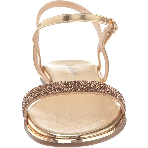 bebe brilynn flat sandals