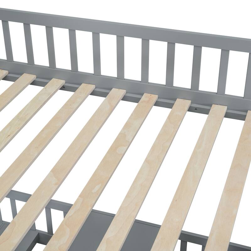 Pine Bunk Bed with Storage