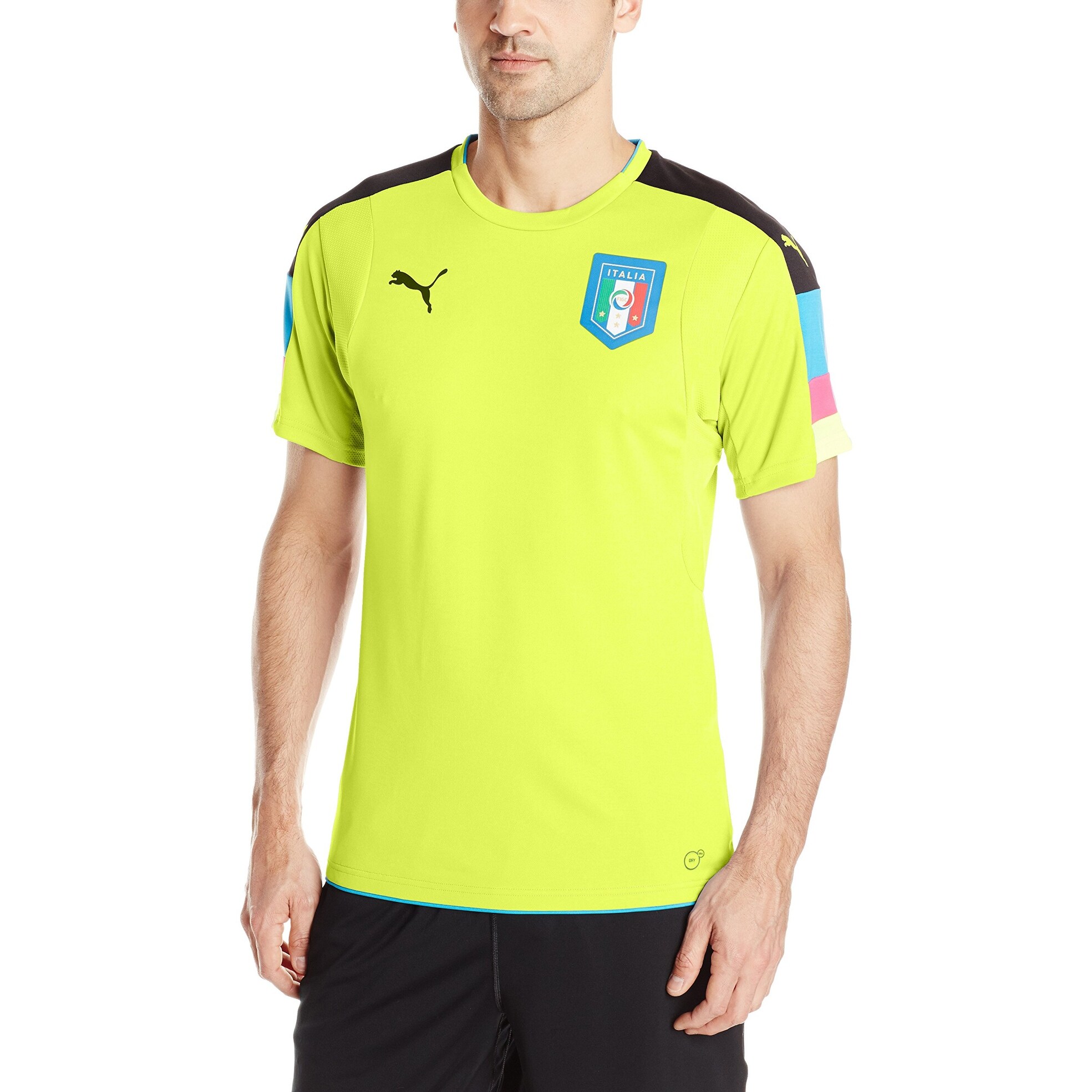 puma short sleeve goalkeeper jersey