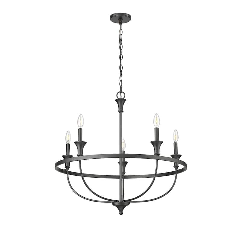 Millennium Lighting 28005 Emery 5 Light 29" Wide Taper Candle Style