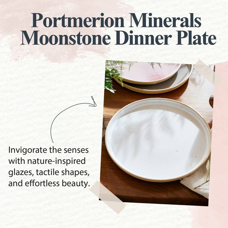Portmeirion Minerals Set of 4 Dinner Plates - 24 fl. oz.