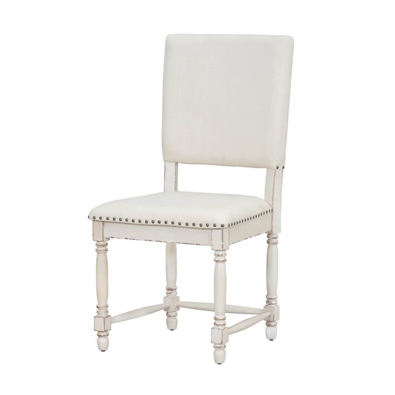 Roomfitters Vintage 2-Piece Upholstered Dining Chairs with Padded Backs