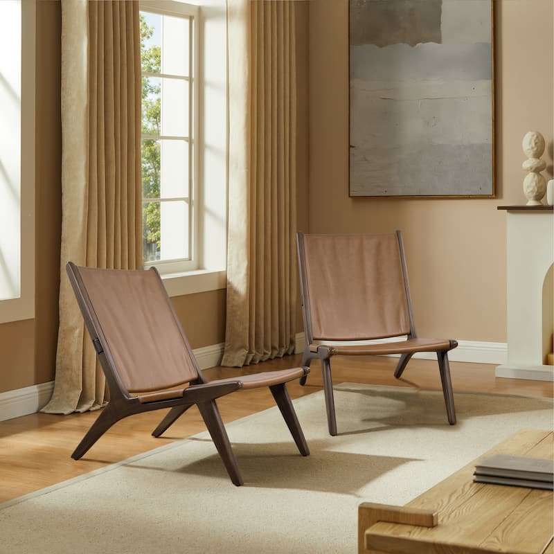 Art Leon Leather Lounge Chair