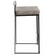 preview thumbnail 25 of 72, Porch & Den Forrest Contemporary Black Stackable Fully Welded Counter Stool (Set of 2)
