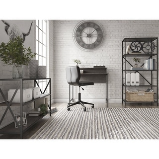 Freedan - Grayish Brown - Home Office Desk
