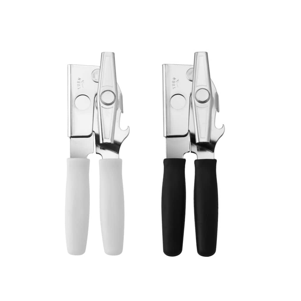 Swing-A-Way Portable Can Opener - White & Black